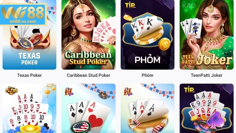 Chiến thuật chơi hiệu quả chinh phục sảnh game bài WI88
