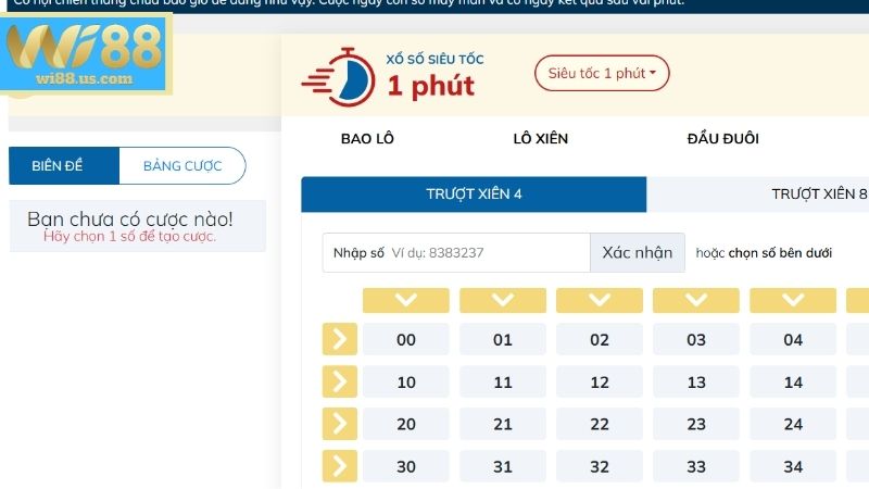 Cách Chơi Lô Trượt – Hướng Dẫn Chi Tiết & Mẹo Cược Hiệu Quả Giới thiệu cách chơi lô trượt trên nhà cái WI88