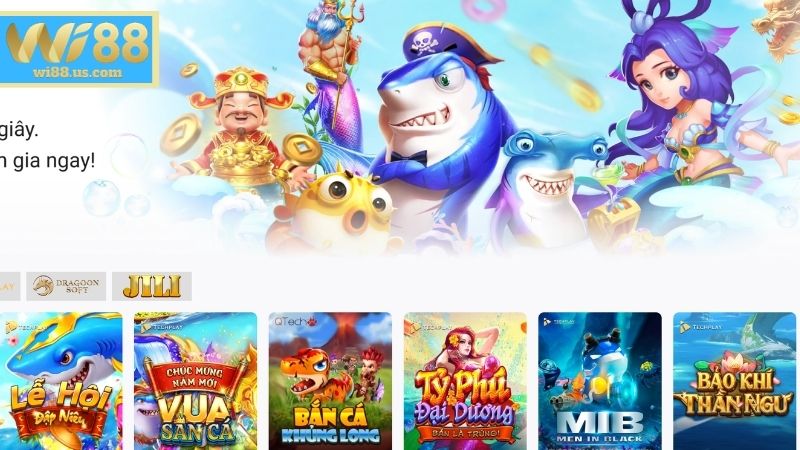 Khám phá những ưu điểm nổi bật của sảnh bắn cá WI88 cho game thủ