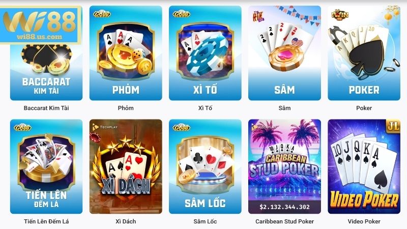 Top 4 game bài hấp dẫn thu hút hàng ngàn game thủ trải nghiệm